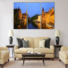 view of "Rozenhoedkaai" Brugge Belgium Multi panel canvas wall art