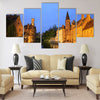 view of "Rozenhoedkaai" Brugge Belgium Multi panel canvas wall art