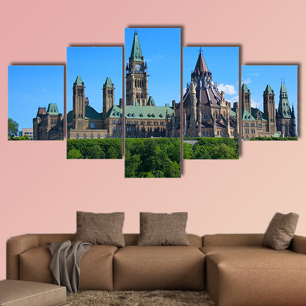 Government of Canada Parliament Buildings as seen wall art