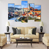 Cesky Krumlov, Czech Republic Multi Panel Canvas Wall Art