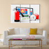 Access - Fire Alarm, Security system, Alarm zones, security zones Multi panel canvas wall art