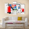 Access - Fire Alarm, Security system, Alarm zones, security zones Multi panel canvas wall art