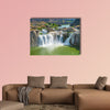 Spectacular aerial view of Shoshone Falls or Niagara of the West Multi panel wall art