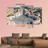 Saint Peter's Square in Vatican and aerial view of the city, Rome, Italy wall art