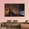 The Wings, bizarre rock formations in Bisti multi panel canvas wall art