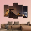 The Wings, bizarre rock formations in Bisti multi panel canvas wall art