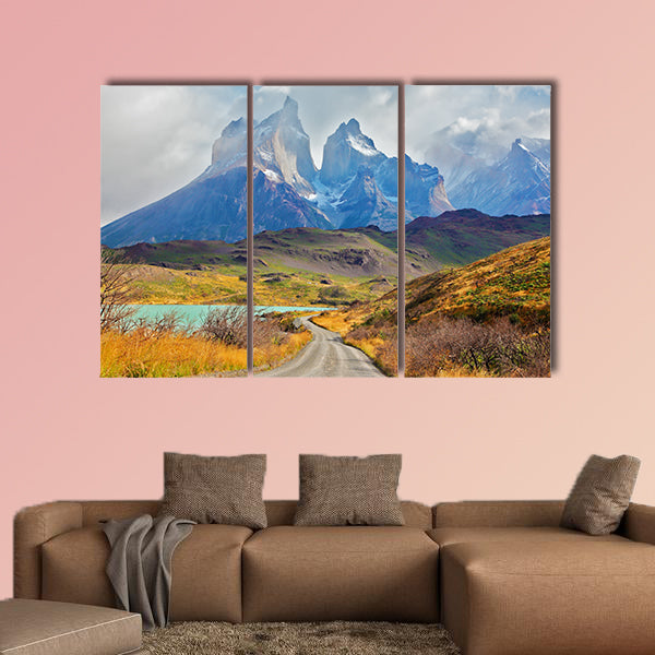Summer day in the national park Torres Del Paine, Patagonia wall art
