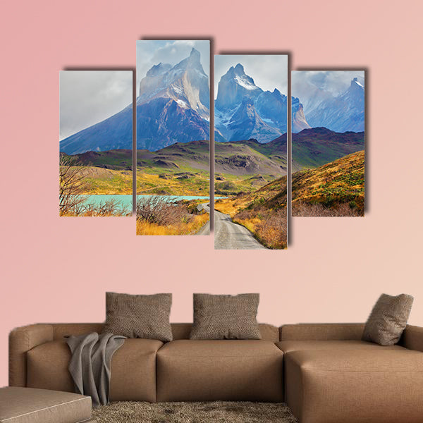 Summer day in the national park Torres Del Paine, Patagonia wall art