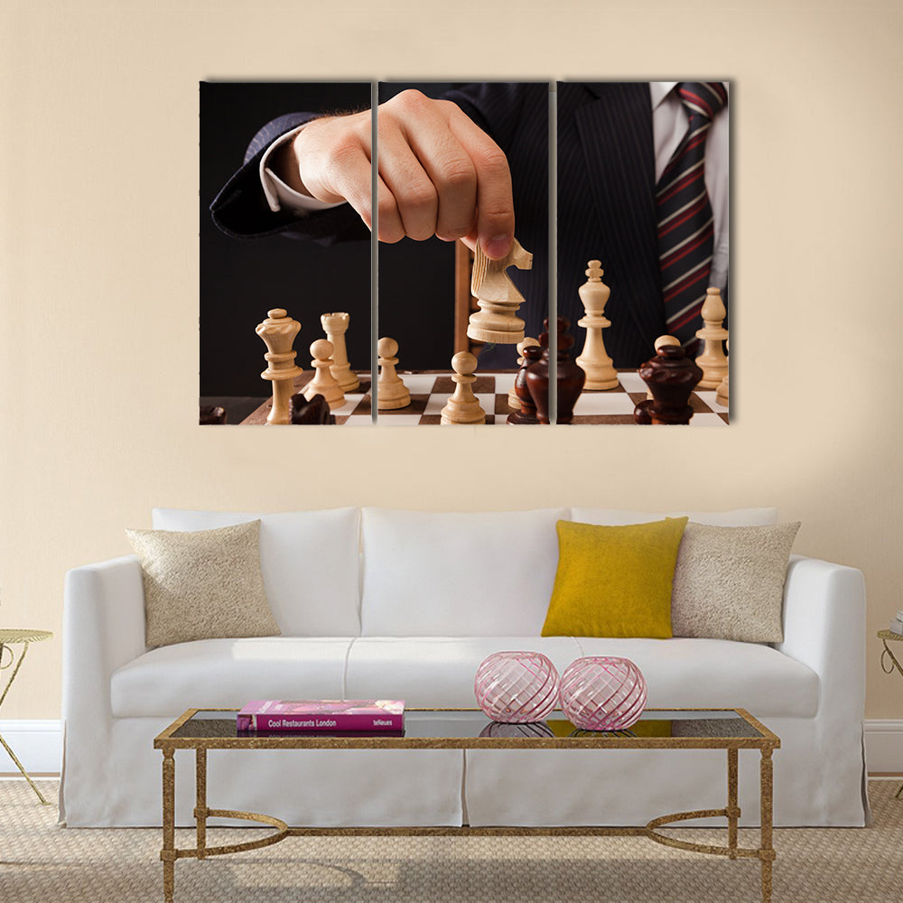 Beautiful Chess multi panel canvas wall art