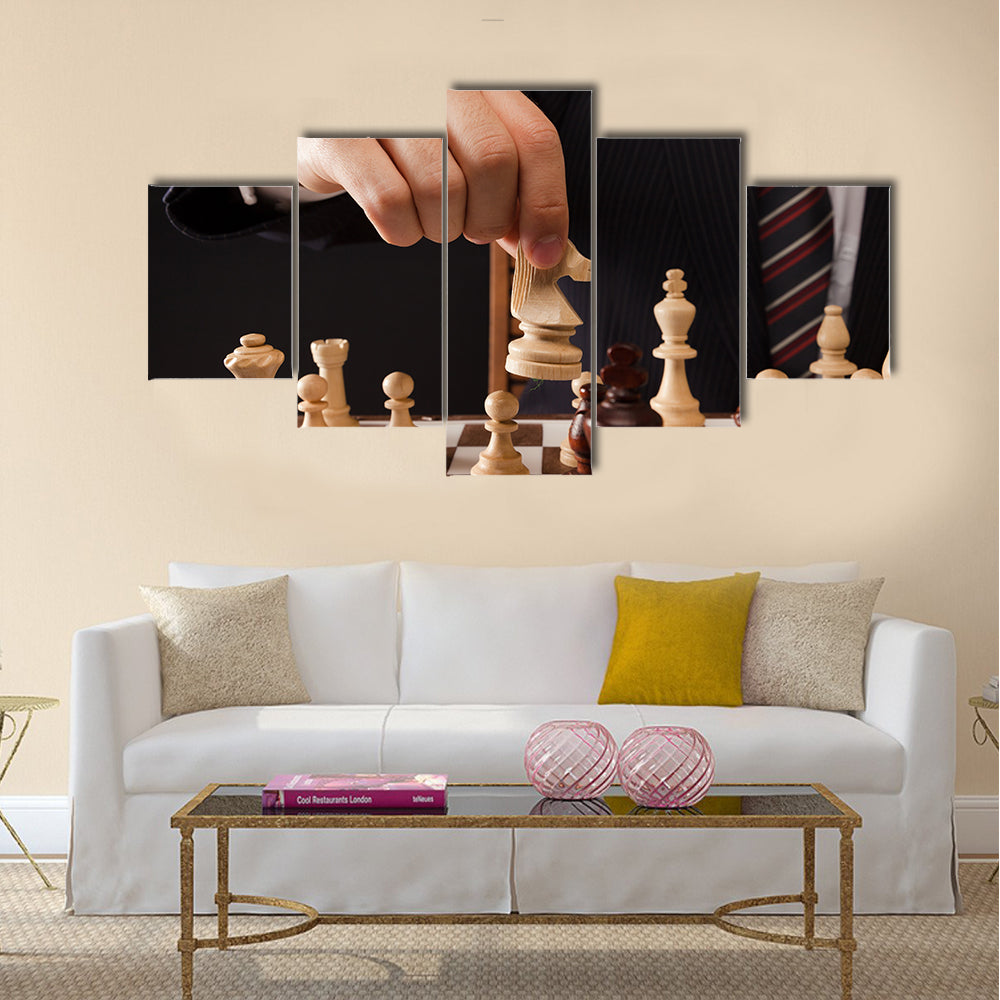 Beautiful Chess multi panel canvas wall art