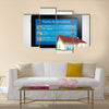 Vector - Home automation - smart security and automated system Multi panel canvas wall art