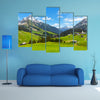 Summer Mountain View to Biberkopf mount multi panel canvas wall art