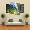 A Bad Weather Concept, The Falling Drops Of Rain From An Umbrella, Multi Panel Wall Art