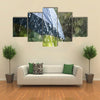 A Bad Weather Concept, The Falling Drops Of Rain From An Umbrella, Multi Panel Wall Art