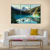 Joffre lake in Canada Multi panel canvas wall art