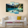 Joffre lake in Canada Multi panel canvas wall art