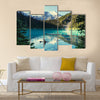 Joffre lake in Canada Multi panel canvas wall art