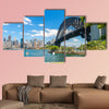 Sydney Harbor Bridge, New South Wales, Australia multi panel canvas wall art