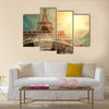 The Eiffel tower is one of the most recognizable landmarks Multi panel canvas wall art