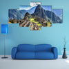 Machu Picchu Lost city of Inkas in Peru Multi Panel Canvas Wall Art