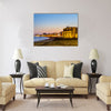 Larnaca Castle, the southern coast of Cyprus Multi Panel Canvas Wall Art