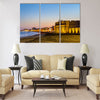 Larnaca Castle, the southern coast of Cyprus Multi Panel Canvas Wall Art