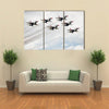 View Of USA Air Force Thunderbird In Air, Multi Panel Canvas Wall Art