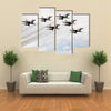 View Of USA Air Force Thunderbird In Air, Multi Panel Canvas Wall Art