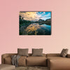 Landscape in the Sierra Nevada mountains Multi panel canvas wall art