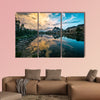 Landscape in the Sierra Nevada mountains Multi panel canvas wall art