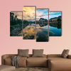 Landscape in the Sierra Nevada mountains Multi panel canvas wall art