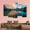 Landscape in the Sierra Nevada mountains Multi panel canvas wall art