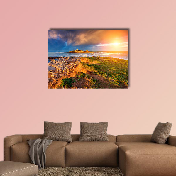 Fantastic view of the Isola delle Correnti multi panel canvas wall art