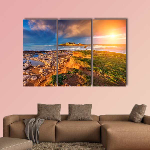 Fantastic view of the Isola delle Correnti multi panel canvas wall art