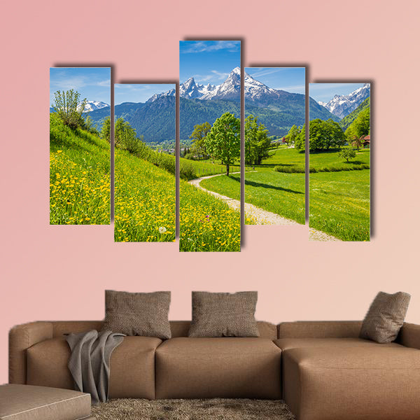 National park Berchtesgadener Land, Bavaria, Germany Multi panel canvas wall art