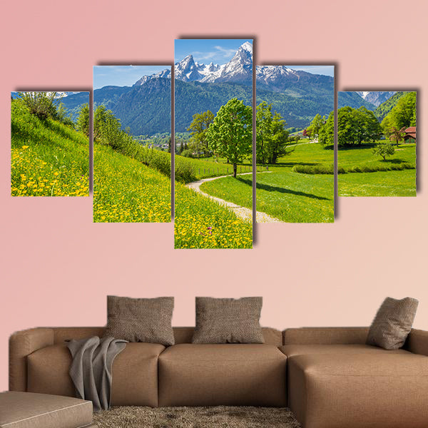 National park Berchtesgadener Land, Bavaria, Germany Multi panel canvas wall art