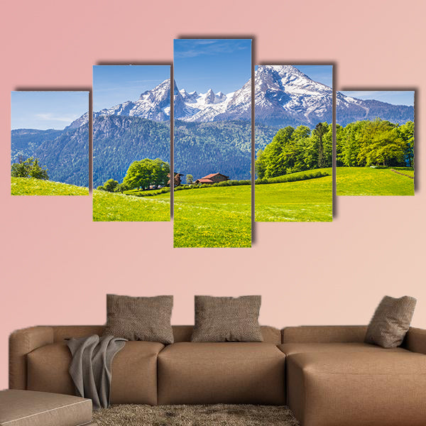 National park Berchtesgadener Land, Bavaria, Germany Multi panel canvas wall art