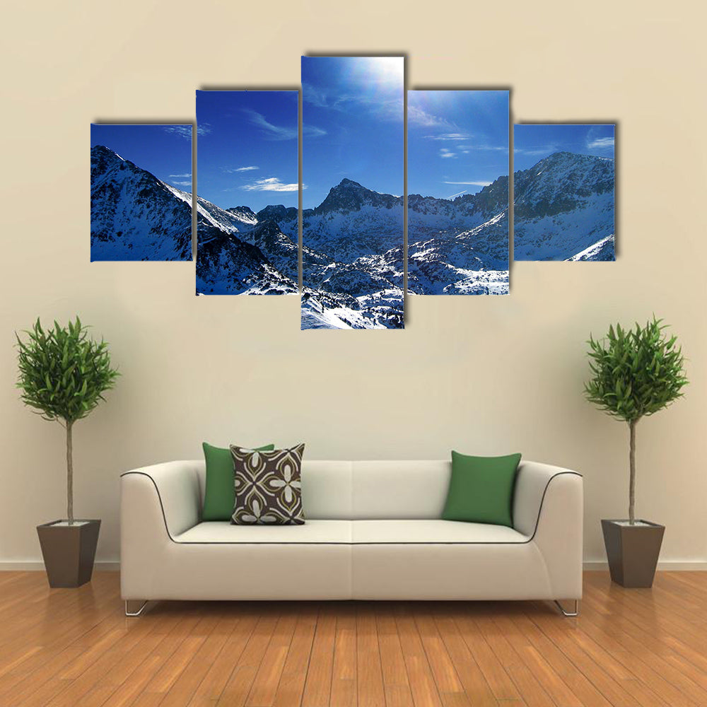 Mount in Andorra Multi panel canvas wall art