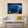 Night planet Earth, Japan and Korea, , Wall Art