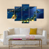 Night planet Earth, Japan and Korea, , Wall Art