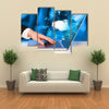 Cloud Computing diagram, new technology concept Multi panel canvas wall art