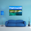 Panoramic view of the Roatan Island, Honduras Multi panel canvas wall art