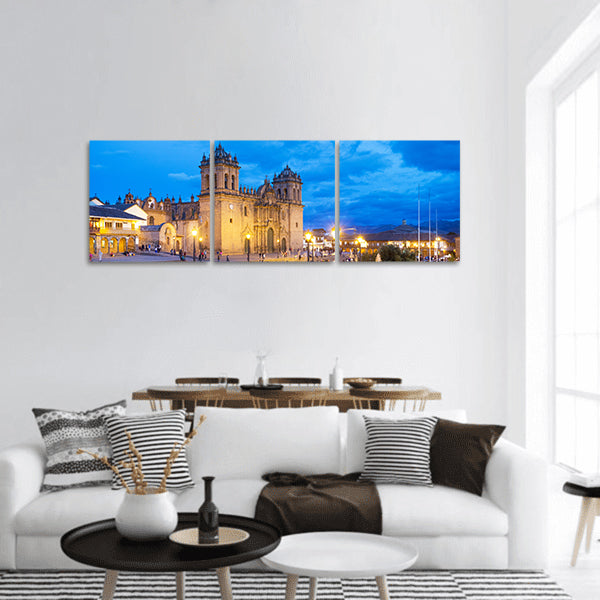 Cusco City Centre Peru South America Panoramic Canvas Wall Art