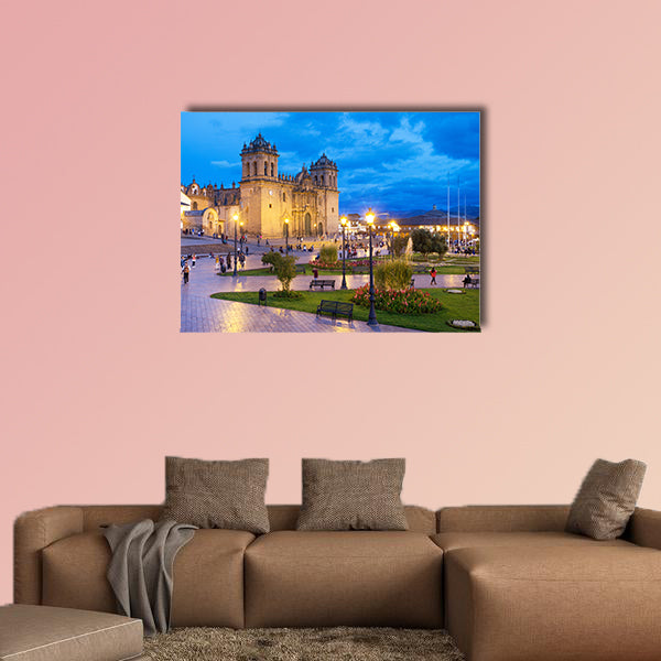 Cusco City Centre Peru South America multi panel canvas wall art