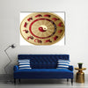 Red Panel Horoscope Multi Panel Canvas Wall Art