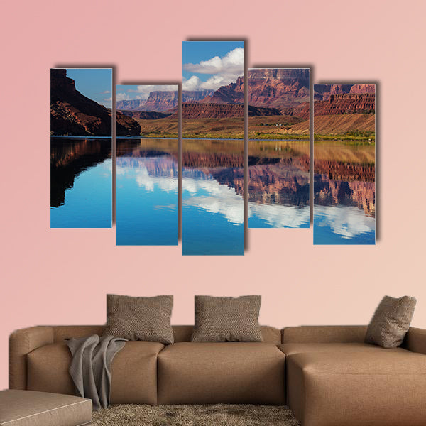 Colorado River multi panel canvas wall art