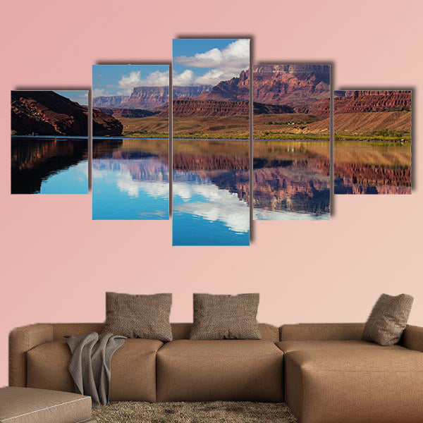 Colorado River multi panel canvas wall art