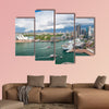 Sydney Harbor area multi panel canvas wall art