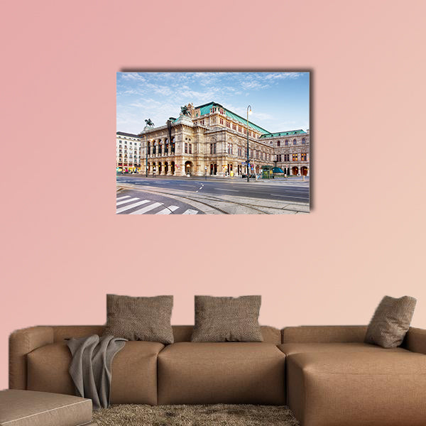 Vienna Opera house, Austria multi panel canvas wall art