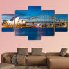 Sydney Harbor, New South Wales, Australia.Multi panel canvas wall art